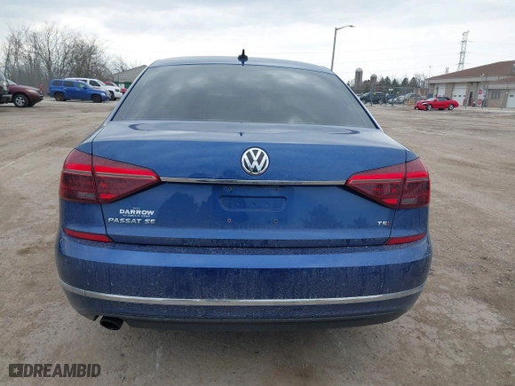 2017 Volkswagen Passat 1.8T SE w/Technology with VIN 1VWGT7A38HC032127, listed as a IAAI auction lot 41899243 with 105,004 mi miles. Bid and sale history available at carsss.com. Image 16.