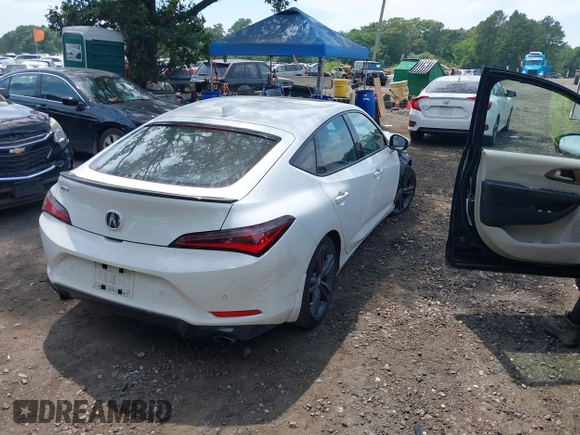 2024 Acura Integra Technology with VIN 19UDE4H61RA012072, listed as a IAAI auction lot 42608969 with 32,517 mi miles and . Bid and sale history available at DreamBid. Image 4.