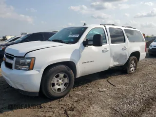 2012 Chevrolet Suburban LT z VIN 1GNSCJE06CR250736, wystawiony jako Copart lot #53877205 z przebiegiem Nie podano mil oraz Szkoda całkowita • Salvage title. Historia ofert i sprzedaży dostępna na DreamBid. Obrazek 1.