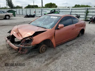 2006 Acura RSX Type-S Leather with VIN JH4DC53016S003809, listed as a Copart auction lot 76237764 with 0 mi miles and Salvage Title. Bid and sale history available at carsss.com. Image 1.