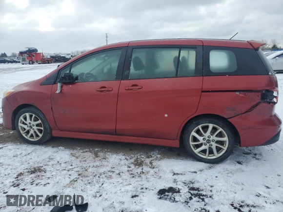 2014 Mazda 5 Grand Touring z VIN JM1CW2DL2E0178396, wystawiony jako Copart lot #50192645 z przebiegiem 177 035 mil mil oraz Czysty tytuł • Clean title. Historia ofert i sprzedaży dostępna na DreamBid. Obrazek 2.