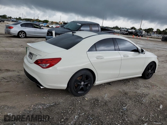 2016 Mercedes-Benz CLA with VIN WDDSJ4GB7GN332184, listed as a Copart auction lot 48431943 with 53,272 mi miles. Bid and sale history available at carsss.com. Image 3.