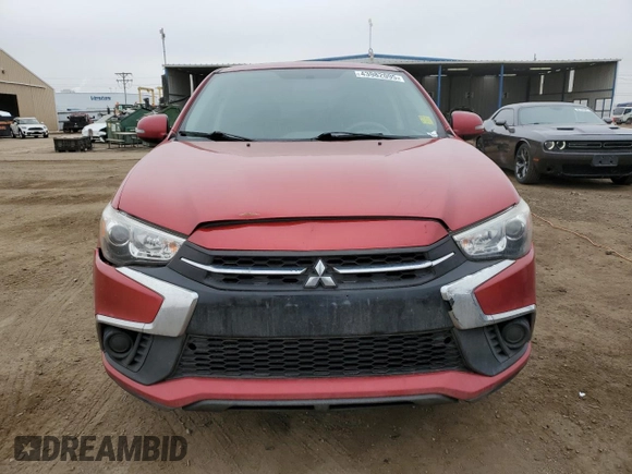 2018 Mitsubishi Outlander Sport ES 2.0 with VIN JA4AR3AU1JU000574, listed as a Copart auction lot 43982095 with 130,804 mi miles and Clean Title. Bid and sale history available at carsss.com. Image 5.