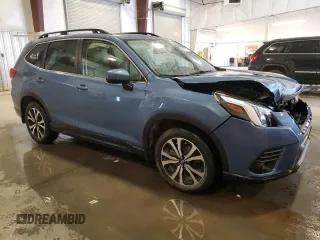 2023 Subaru Forester Limited with VIN JF2SKAPC7PH511436, listed as a Copart auction lot 58751175 with 17,892 mi miles and Salvage title. Bid and sale history available at DreamBid. Image 4.