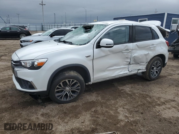 2018 Mitsubishi Outlander ES z VIN JA4AR3AU1JZ019712, wystawiony jako Copart lot #54940985 z przebiegiem 77 778 mil mil oraz Szkoda całkowita • Salvage title. Historia ofert i sprzedaży dostępna na DreamBid. Obrazek 1.