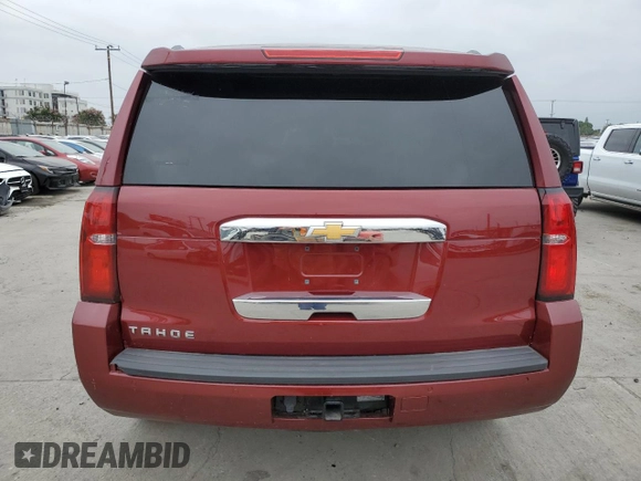 2018 Chevrolet Tahoe LS with VIN 1GNSCAEC7JR362503, listed as a Copart auction lot 62285975 with 15,825 mi miles and Salvage title. Bid and sale history available at DreamBid. Image 6.