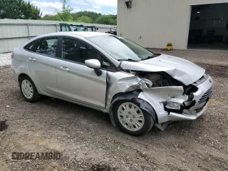 2015 Ford Fiesta S with VIN 3FADP4AJ1FM117383, listed as a Copart auction lot 62391295 with 19,111 mi miles and Salvage title. Bid and sale history available at DreamBid. Image 4.