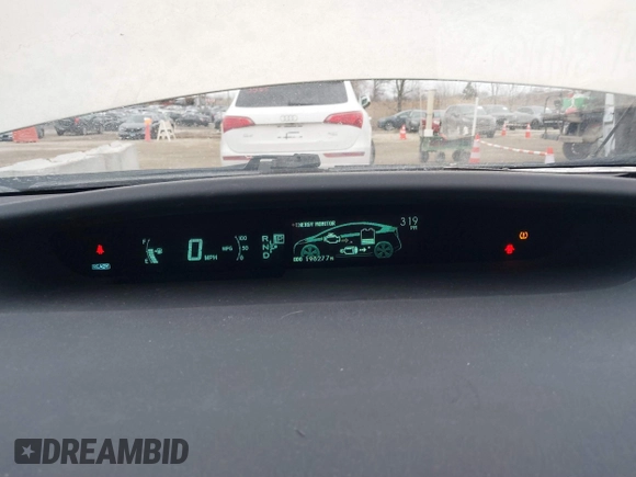 2010 Toyota Prius II with VIN JTDKN3DU1A1291631, listed as a IAAI auction lot 41465573 with 198,277 mi miles. Bid and sale history available at carsss.com. Image 7.