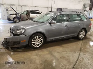 2012 Volkswagen Jetta SportWagen TDI with VIN 3VWPL7AJXCM612291, listed as a Copart auction lot 48128945 with 130,005 mi miles and Salvage Title. Bid and sale history available at carsss.com. Image 1.