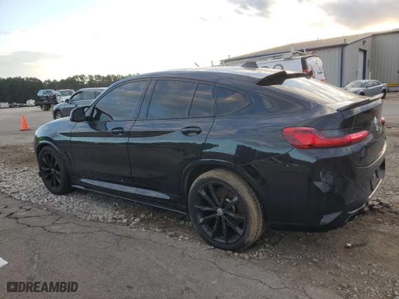 2023 BMW X4 M40i with VIN 5UX43DT02P9N61820, listed as a Copart auction lot 78389954 with 0 mi miles and Salvage Title. Bid and sale history available at carsss.com. Image 2.