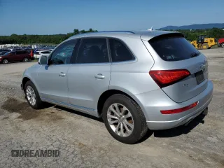 2014 Audi Q5 Premium Plus with VIN WA1LFAFP8EA008350, listed as a Copart auction lot 60706995 with 80,916 mi miles and Salvage title. Bid and sale history available at DreamBid. Image 2.