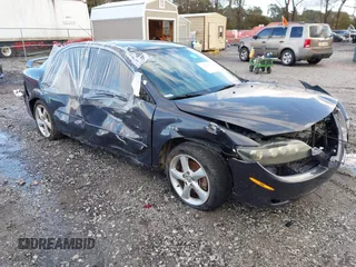 2007 Mazda 6 i Sport VE with VIN 1YVHP80CX75M55632, listed as a IAAI auction lot 41258684 with 152,259 mi miles and . Bid and sale history available at DreamBid. Image 1.