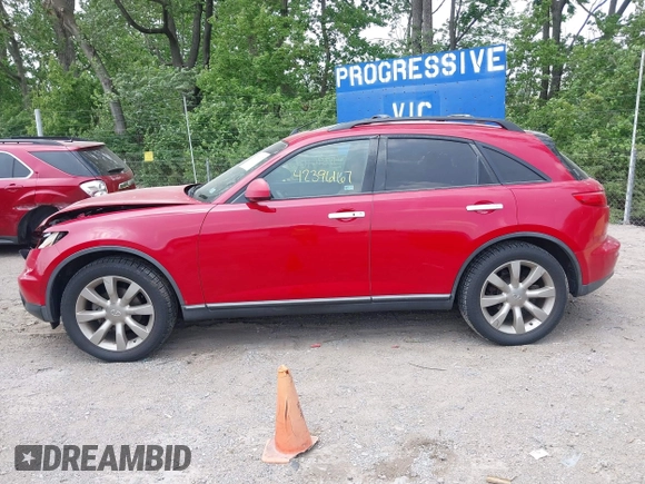 2003 Infiniti FX Options with VIN JNRBS08W13X001052, listed as a IAAI auction lot 42396167 with 128,000 mi miles and . Bid and sale history available at DreamBid. Image 15.