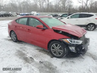 2017 Hyundai Elantra SE with VIN 5NPD84LF9HH210712, listed as a Copart auction lot 46064935 with 64,867 mi miles and Salvage Title. Bid and sale history available at carsss.com. Image 4.