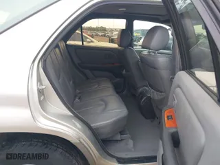 2000 Lexus RX 300 with VIN JT6GF10U9Y0047536, listed as a IAAI auction lot 41572076 with 144,959 mi miles. Bid and sale history available at carsss.com. Image 8.