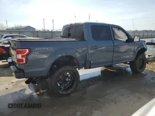 2019 Ford F-150 XL with VIN 1FTEW1E56KFA97042, listed as a Copart auction lot 50885595 with Not provided miles and Salvage title. Bid and sale history available at DreamBid. Image 3.
