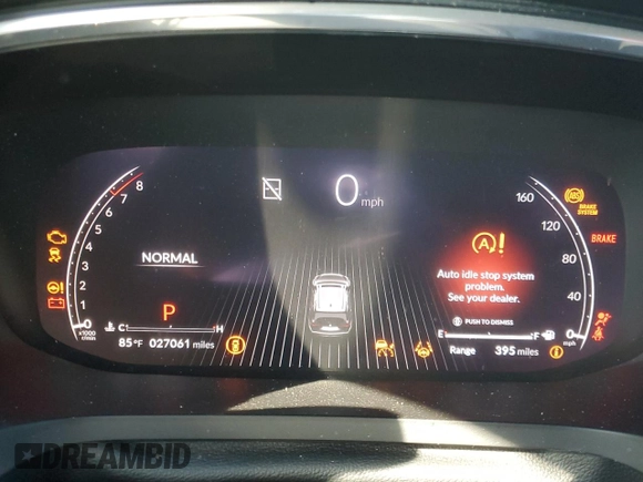 2022 Acura MDX w/Technology Package with VIN 5J8YE1H4XNL037095, listed as a Copart auction lot 87063034 with 27,061 mi miles and Salvage Title. Bid and sale history available at carsss.com. Image 9.
