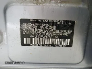2015 Subaru Impreza 2.0i с VIN JF1GPAA66F8231486, выставлен на аукционе Copart как лот 52431895 с пробегом 171 598 миль миль и Списание • Salvage title. История ставок и продаж доступна на DreamBid. Изображение 15.