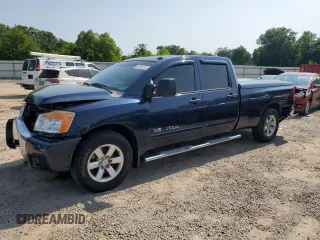 2008 Nissan Titan XE with VIN 1N6BA07G08N315479, listed as a Copart auction lot 59198765 with 216,802 mi miles and Salvage title. Bid and sale history available at DreamBid. Image 1.