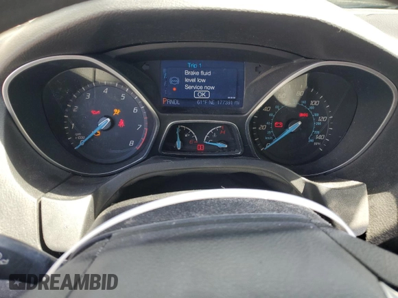 2014 Ford Focus SE with VIN 1FADP3F21EL119694, listed as a Copart auction lot 49823525 with 177,391 mi miles and Non Repairable. Bid and sale history available at DreamBid. Image 9.
