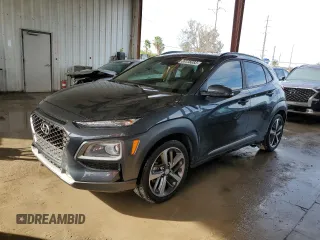 2020 Hyundai Kona Limited with VIN KM8K33A59LU493780, listed as a Copart auction lot 38136083 with 9,084 mi miles. Bid and sale history available at carsss.com. Image 1.