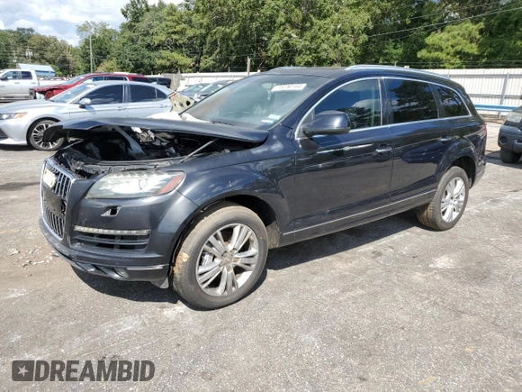 2010 Audi Q7 Premium Plus z VIN WA1LMAFE2AD006364, wystawiony jako Copart lot #73230164 z przebiegiem Nie podano mil oraz Szkoda całkowita • Salvage title. Historia ofert i sprzedaży dostępna na DreamBid. Obrazek 1.