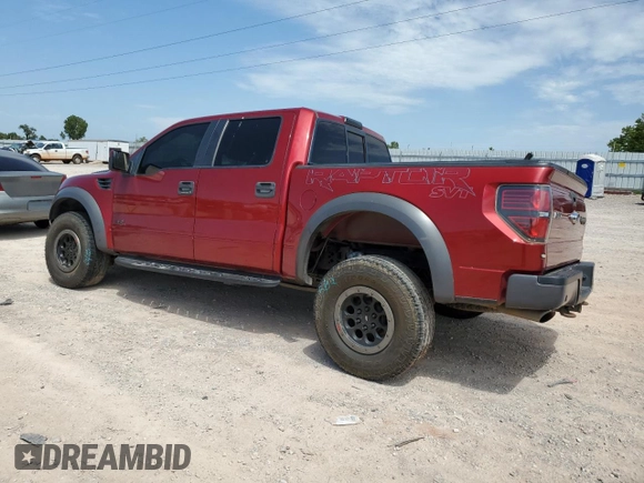 2014 Ford F-150 SVT Raptor with VIN 1FTFW1R60EFA69717, listed as a Copart auction lot 67408424 with 184,866 mi miles and Salvage Title. Bid and sale history available at carsss.com. Image 2.