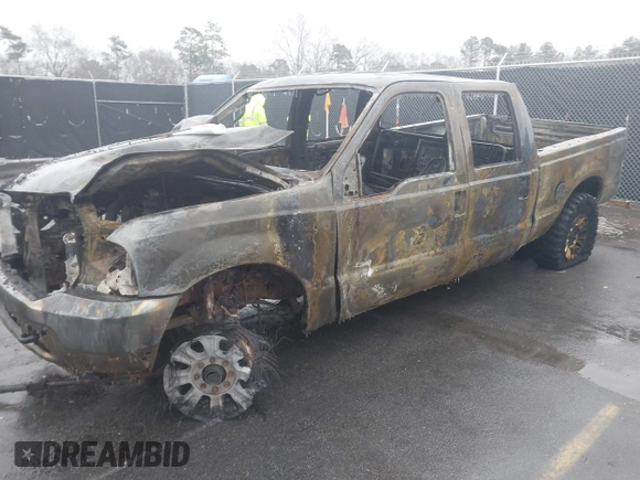 2003 Ford Super Duty F-250 XL with VIN 1FTNW21P03EC92543, listed as a IAAI auction lot 41295880 with 1 mi miles. Bid and sale history available at carsss.com. Image 2.
