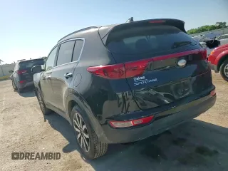 2018 Kia Sportage EX with VIN KNDPN3AC1J7384535, listed as a Copart auction lot 56664255 with 109,560 mi miles and Salvage title. Bid and sale history available at DreamBid. Image 14.