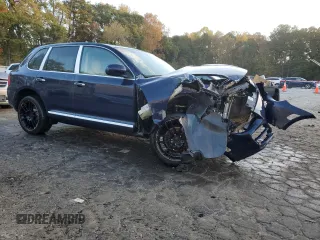 2005 Porsche Cayenne with VIN WP1AA29P45LA25081, listed as a Copart auction lot 78465204 with 0 mi miles and Salvage Title. Bid and sale history available at carsss.com. Image 4.