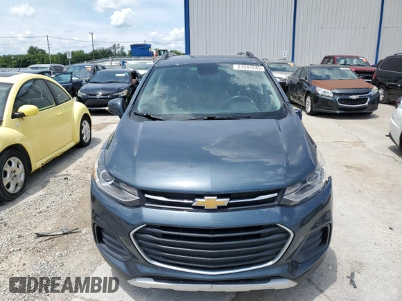 2022 Chevrolet Trax LT with VIN KL7CJLSM6NB512771, listed as a Copart auction lot 61241545 with 54,709 mi miles and Salvage title. Bid and sale history available at DreamBid. Image 5.