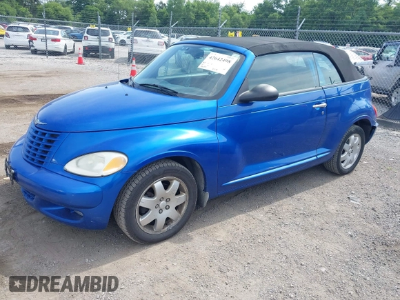 2005 Chrysler PT Cruiser Touring с VIN 3C3EY55E95T614947, выставлен на аукционе IAAI как лот 42642498 с пробегом 92 095 миль миль и . История ставок и продаж доступна на DreamBid. Изображение 2.
