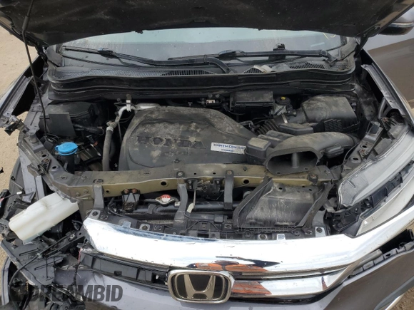 2019 Honda Pilot Elite with VIN 5FNYF6H01KB008279, listed as a Copart auction lot 60553065 with 132,711 mi miles and Salvage title. Bid and sale history available at DreamBid. Image 12.