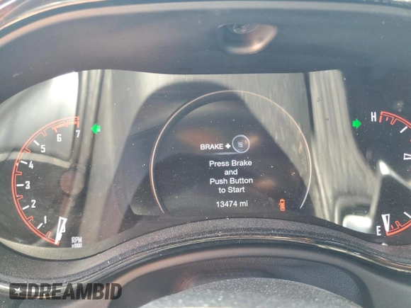 2024 Dodge Durango R/T Premium with VIN 1C4SDJCT7RC183224, listed as a Copart auction lot 57404465 with 13,474 mi miles and Salvage title. Bid and sale history available at DreamBid. Image 9.
