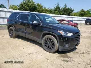 2021 Chevrolet Traverse LT z VIN 1GNEVHKWXMJ182207, wystawiony jako Copart lot #59091445 z przebiegiem 78 543 mil mil oraz Szkoda całkowita • Salvage title. Historia ofert i sprzedaży dostępna na DreamBid. Obrazek 4.