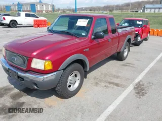 2001 Ford Ranger XL Fleet with VIN 1FTZR15E21PA71426, listed as a IAAI auction lot 41872597 with 197,157 mi miles. Bid and sale history available at carsss.com. Image 2.