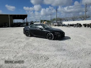 2024 Lexus IS 350 F Sport with VIN JTHGZ1B29R5075495, listed as a Copart auction lot 53697565 with 11,799 mi miles and Salvage title. Bid and sale history available at DreamBid. Image 14.
