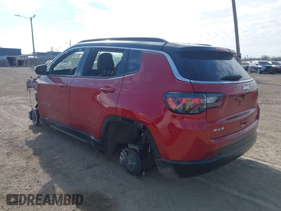 2025 Jeep Compass Limited with VIN 3C4NJDCN6ST560628, listed as a IAAI auction lot 41989364 with Not provided miles and . Bid and sale history available at DreamBid. Image 3.