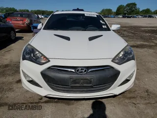2013 Hyundai Genesis Coupe Track z VIN KMHHU6KJ6DU079703, wystawiony jako Copart lot #57285915 z przebiegiem 154 940 mil mil oraz Tytuł czysty. Historia ofert i sprzedaży dostępna na DreamBid. Obrazek 5.
