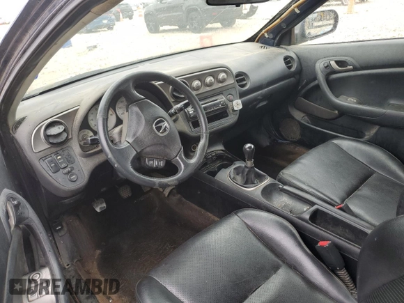 2002 Acura RSX Manual with VIN JH4DC53822C009788, listed as a Copart auction lot 50845835 with 0 mi miles and Salvage Title. Bid and sale history available at carsss.com. Image 8.