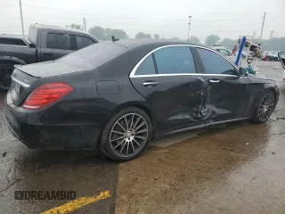 2015 Mercedes-Benz S 550 with VIN WDDUG8FB8FA080564, listed as a Copart auction lot 59887535 with 107,267 mi miles and Clean title. Bid and sale history available at DreamBid. Image 3.