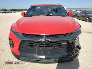 2022 Chevrolet Blazer RS с VIN 3GNKBERS1NS114973, выставлен на аукционе Copart как лот 52715415 с пробегом 42 591 миль миль и Списание • Salvage title. История ставок и продаж доступна на DreamBid. Изображение 5.