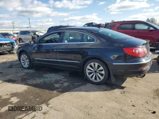 2012 Volkswagen CC Sport PZEV with VIN WVWNP7AN0CE522347, listed as a Copart auction lot 44736245 with 0 mi miles and Salvage Title. Bid and sale history available at carsss.com. Image 2.