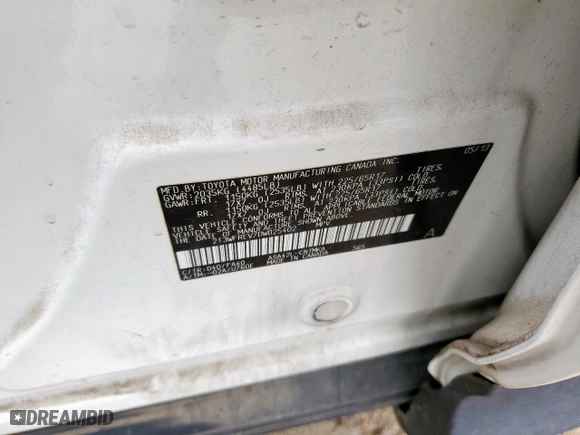 2013 Toyota RAV4 XLE with VIN 2T3WFREV7DW025402, listed as a Copart auction lot 51280515 with 169,622 mi miles and Salvage Title. Bid and sale history available at carsss.com. Image 13.