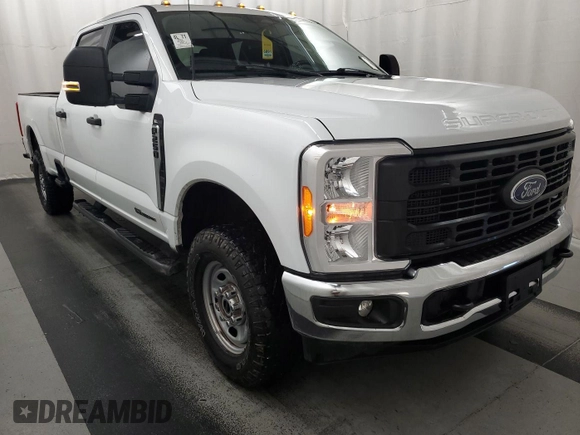 2023 Ford F-250 XL with VIN 1FT7W2BTXPEC15107, listed as a IAAI auction lot 42681296 with 55,903 mi miles and . Bid and sale history available at DreamBid. Image 3.