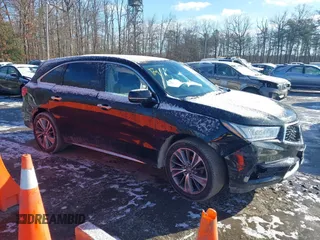 2017 Acura MDX w/Technology Pkg with VIN 5FRYD4H57HB006808, listed as a IAAI auction lot 41350211 with 164,719 mi miles. Bid and sale history available at carsss.com. Image 13.