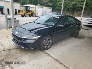 2024 Hyundai Elantra SEL with VIN KMHLS4DG3RU835436, listed as a Copart auction lot 57884035 with 10,333 mi miles and Clean title. Bid and sale history available at DreamBid. Image 1.