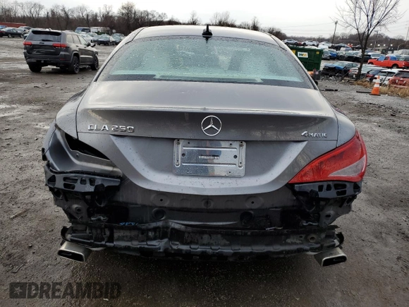 2016 Mercedes-Benz CLA 250 with VIN WDDSJ4GB4GN359326, listed as a Copart auction lot 43945034 with 109,016 mi miles and . Bid and sale history available at DreamBid. Image 6.