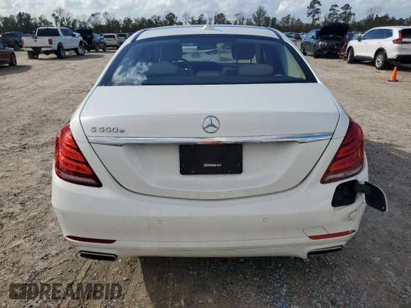 2017 Mercedes-Benz S 550e with VIN WDDUG6DB2HA316894, listed as a Copart auction lot 85319614 with 97,561 mi miles and Salvage Title. Bid and sale history available at DreamBid. Image 6.