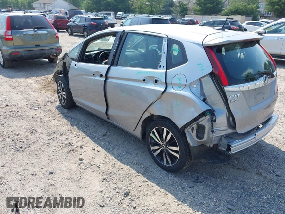 2020 Honda Fit EX with VIN 3HGGK5H85LM714354, listed as a IAAI auction lot 42471207 with 84,333 mi miles and . Bid and sale history available at DreamBid. Image 3.